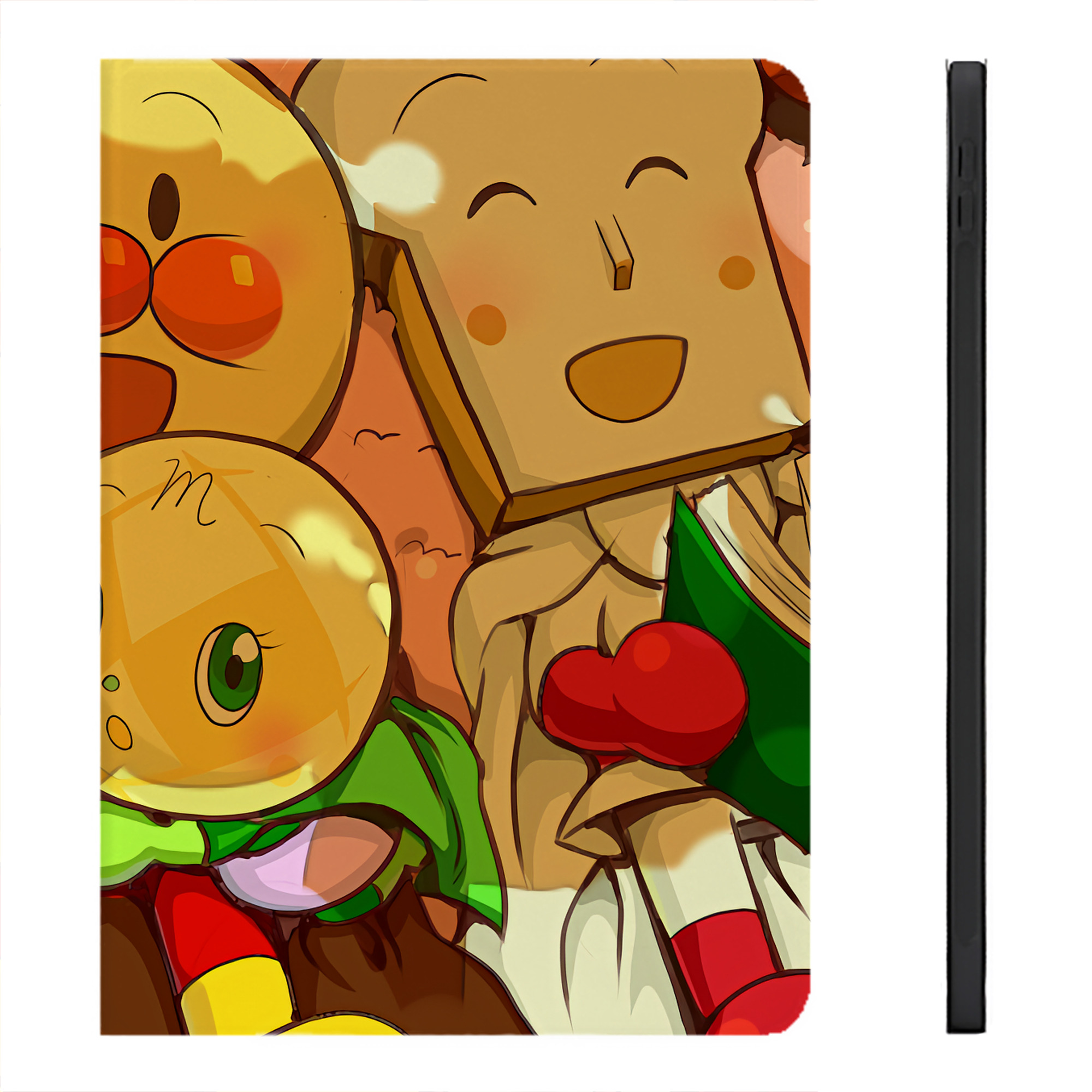 （画像用） アンパンマン Anpanman IPadケース ペンホルダー付き ブックスタイルデザイン